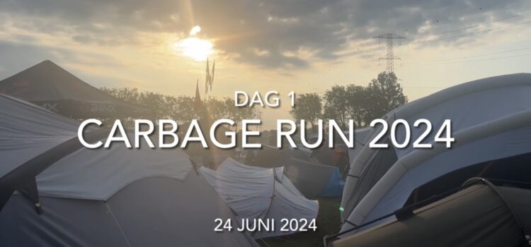 Videocompilatie dag 1, Carbage Run 2024